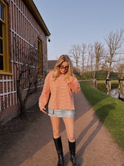 CARLIJN STREEP LONGSLEEVE