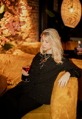 OVERSIZED GLITTER BLAZER