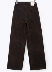 LEOPARD JEANS BRUIN