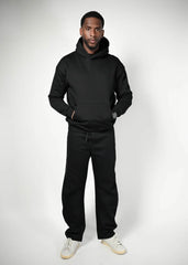 STRAIGHT LEG JOGGER ZWART