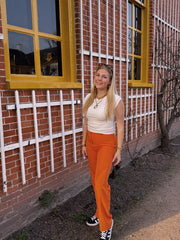QUEEN ORANJE PANTALON