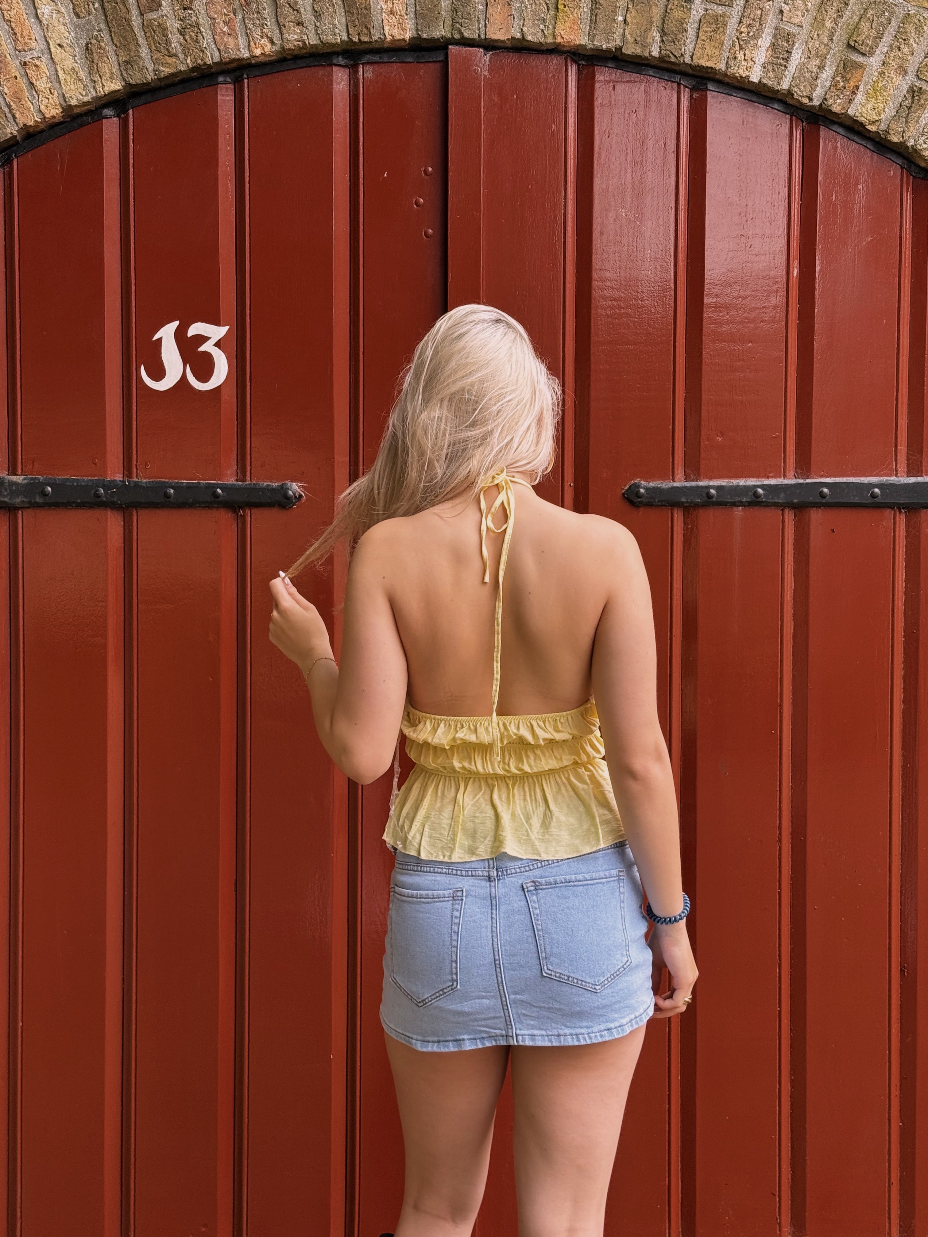 ISA TOP YELLOW