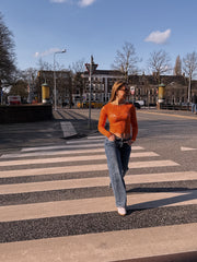 CORA MID WAIST JEANS