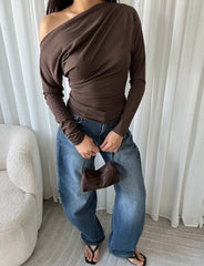 DENISE OFF SHOULDER TOP