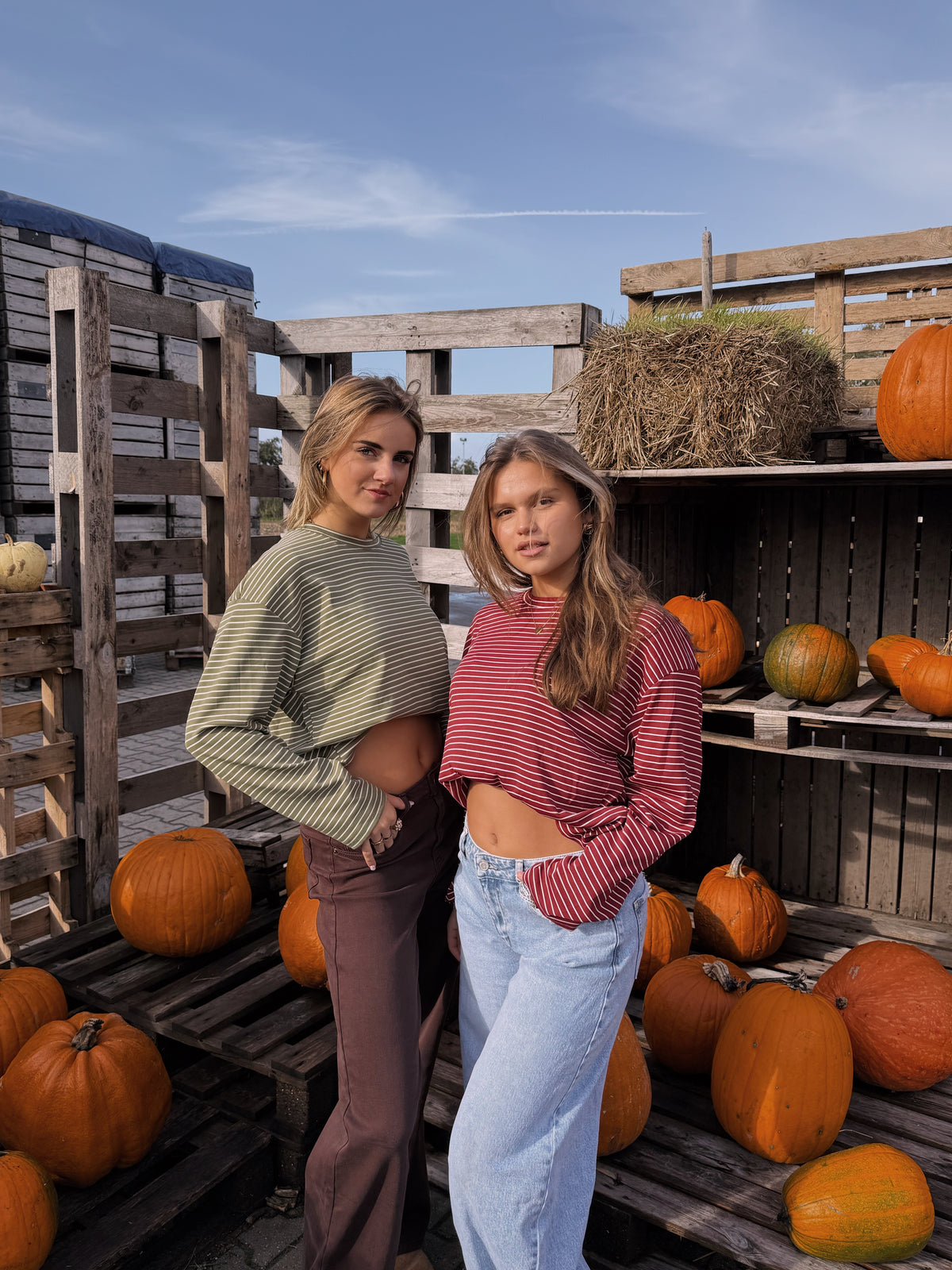 STRIPED LONGSLEEVE GREEN